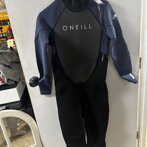 O'Neill Black and Blue Wetsuit